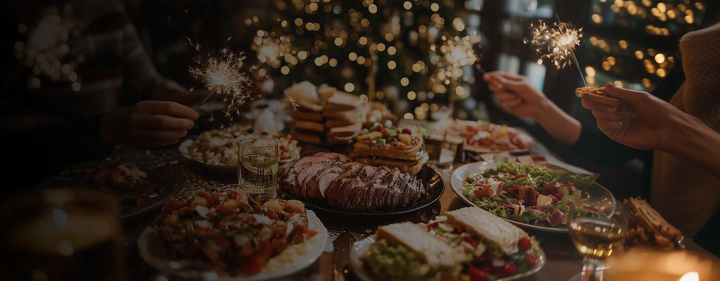 Меню на Новый год 2026: блюда на новогодний стол и чек-лист с рецептами