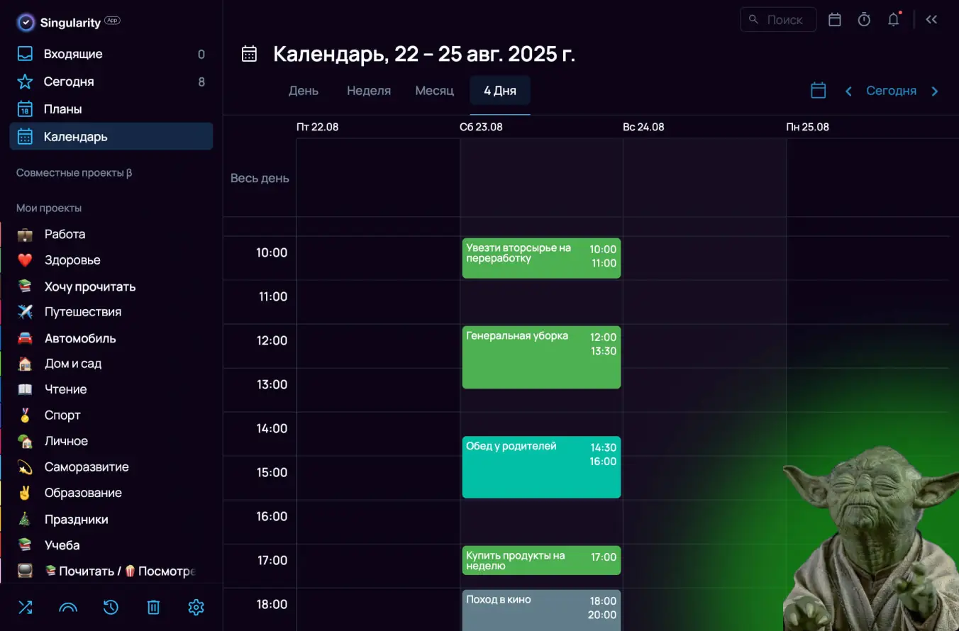 Плюсы календарного планирования: перестаете прокрастинировать
