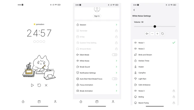 Приложение с таймером для учебы Pomocat Приложение с таймером для учебы Pomocat