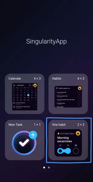 Панель виджетов iOS